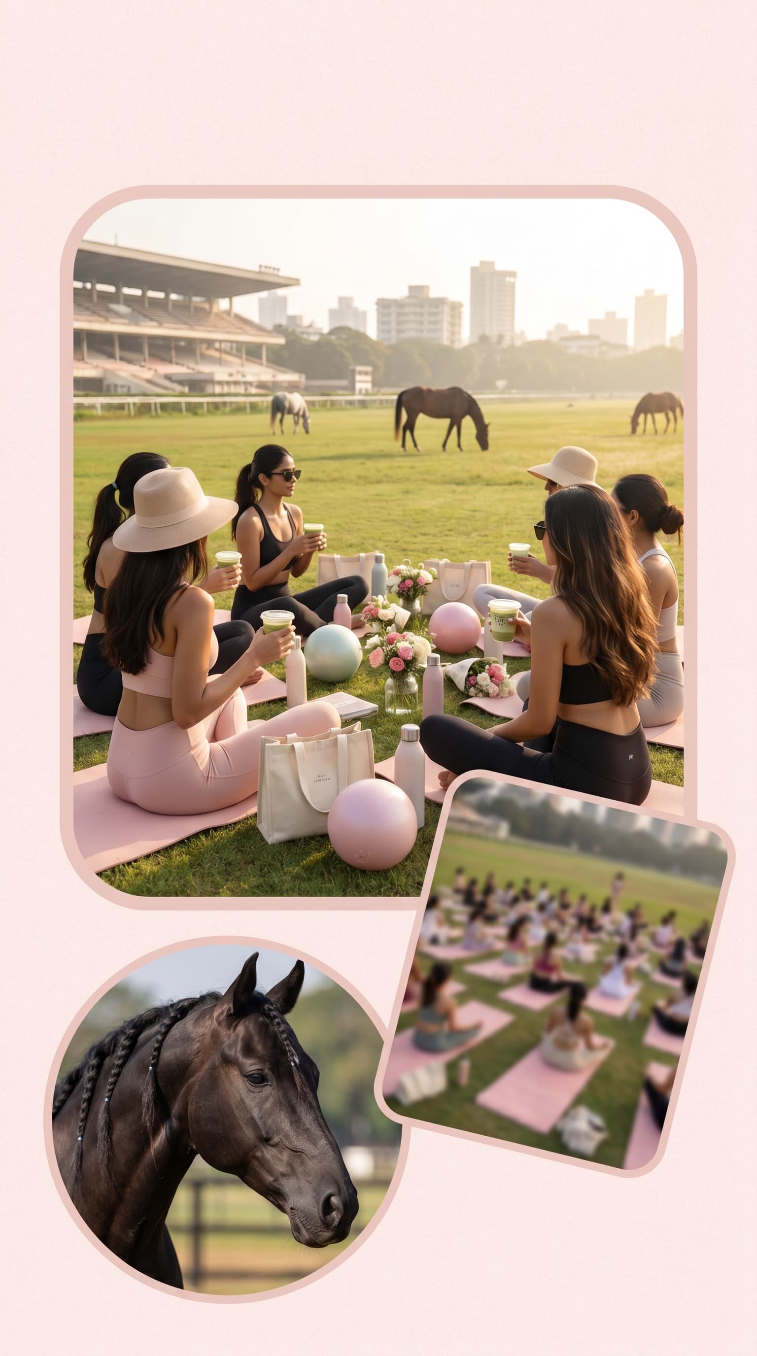 Horse Pilates session